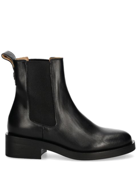 BOSS Chelsea-boots med logotypplakett