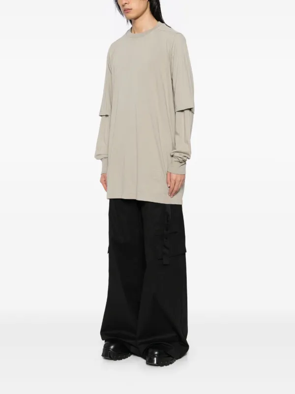 Rick Owens DRKSHDW Hustler Tシャツ | ニュートラル | FARFETCH JP