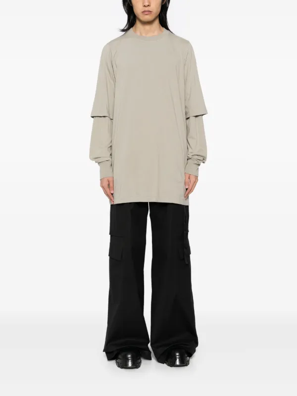 Rick Owens DRKSHDW Hustler Tシャツ | ニュートラル | FARFETCH JP