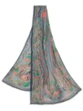 ETRO silk scarf - Blue