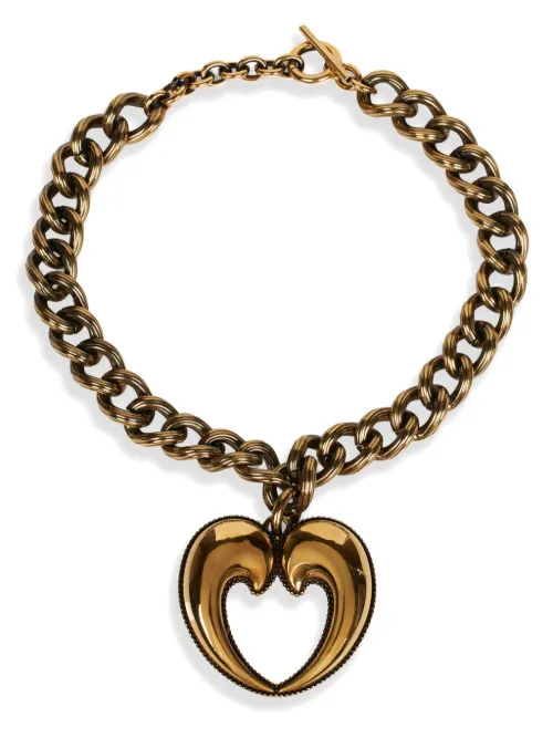 ETRO collier Paisley Heart - Or - ETRO - Modalova