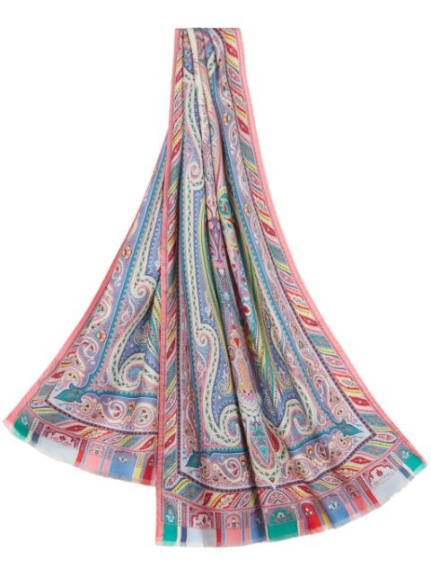 ETRO wool scarf Women