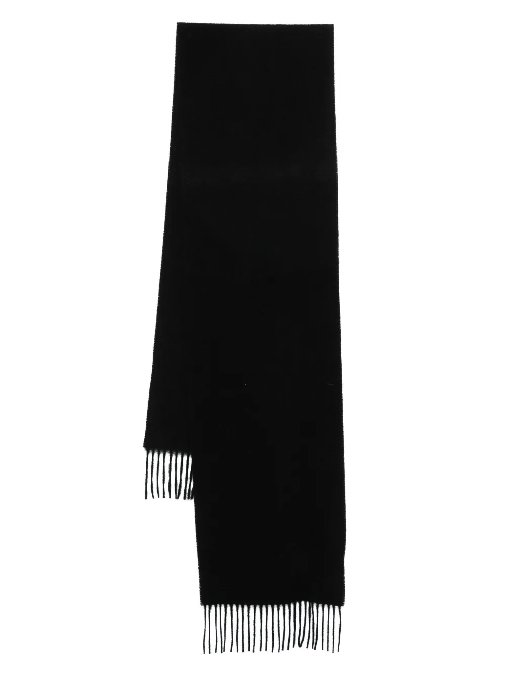 Paul Smith Men Scarf Cashmere Logo Accessories In Black