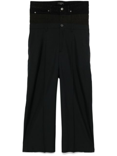 Balenciaga layered tailored trousers Men