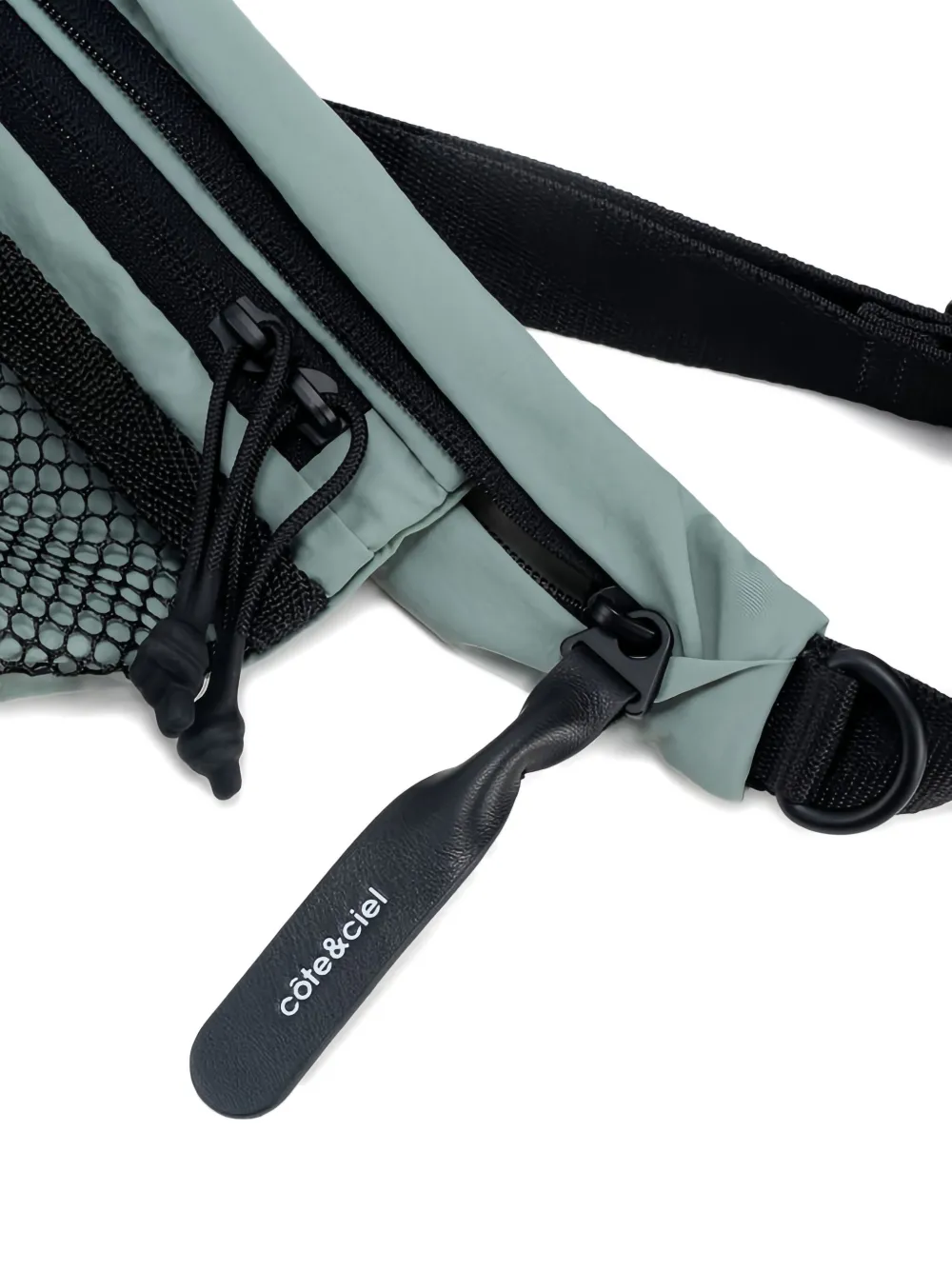 Côte And Ciel Adda Plus Smooth Messenger Bag In Green
