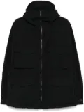 Transit water-repellent hooded jacket - Black