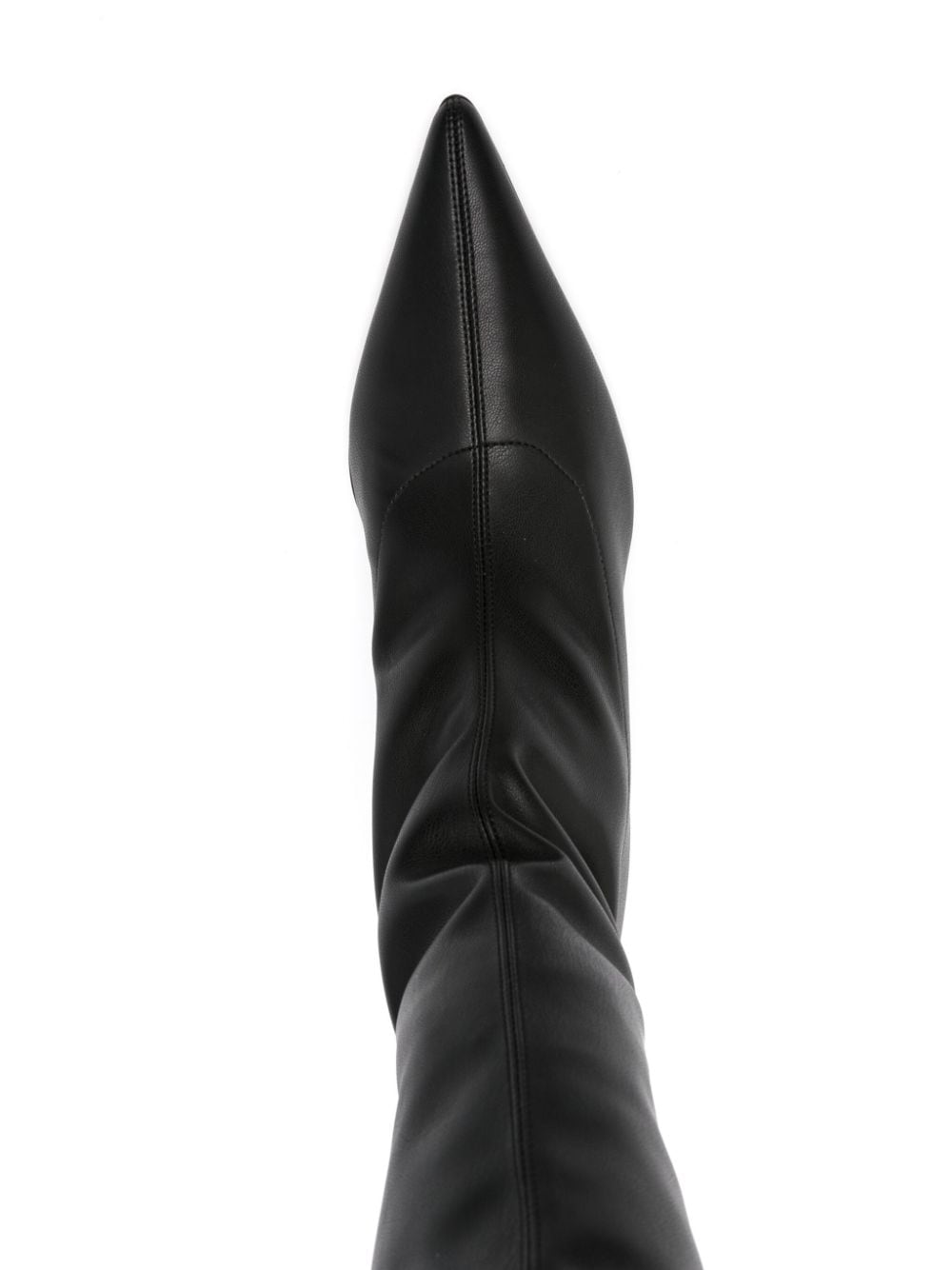 Shop Gia Borghini 50mm Hera Boots In Black