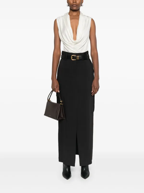スカート Iro Sybille Skirt Iro Sybille Skirt Midi in Black | THE LIST