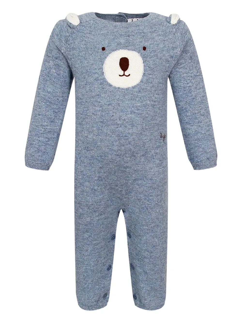 Il Gufo mameluco con aplique de oso | azul | Image 1