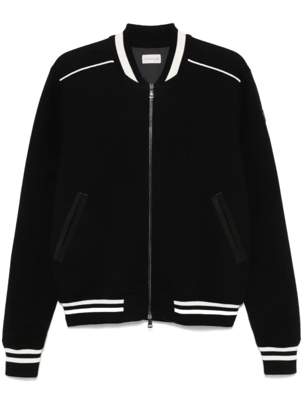 Moncler パデッド ボンバージャケット | ブラック | FARFETCH JP