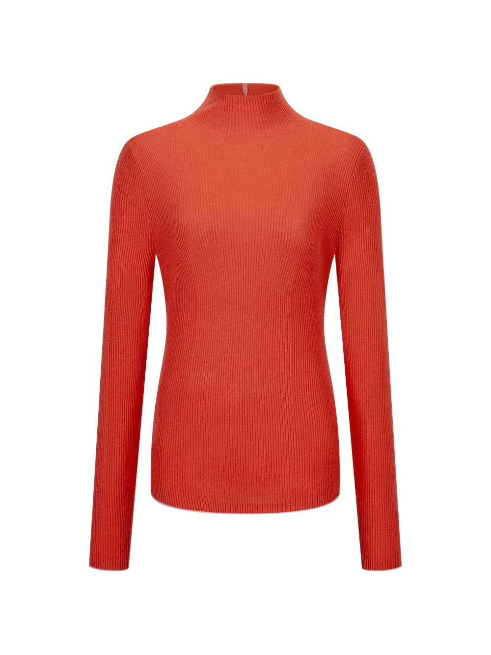 Shanghai Tang Tang mock-neck sweater - Rot