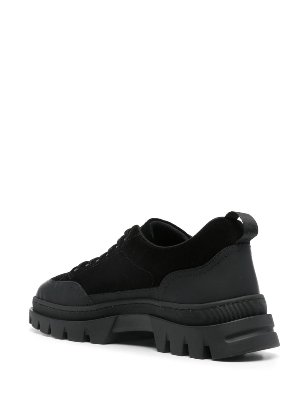 Shop Henderson Baracco Suede Sneakers In Black