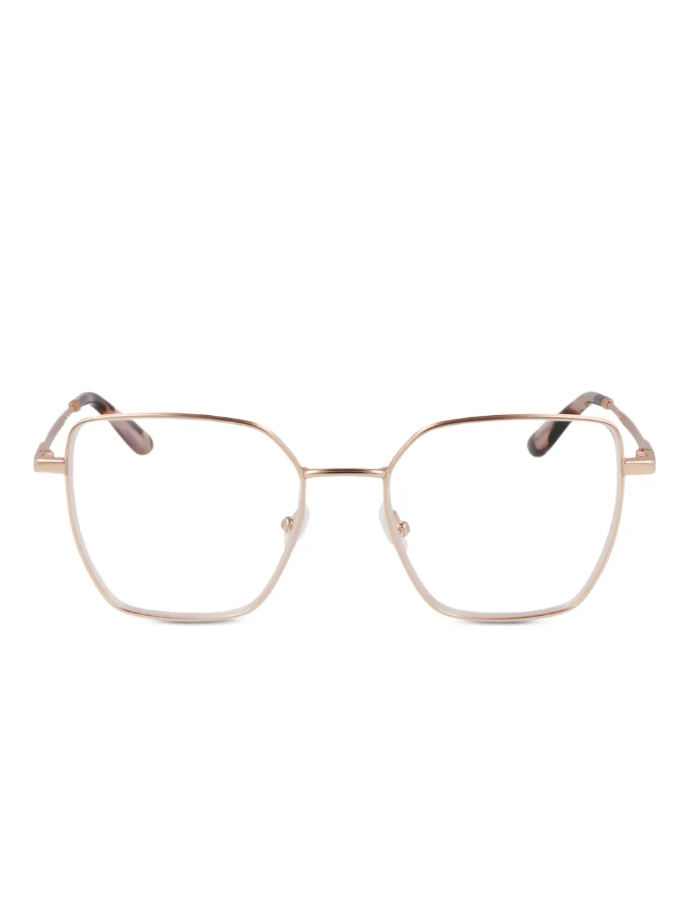Calvin Klein lunettes de vue à monture carrée - Or Calvin Klein lunettes de vue à monture carrée - Or