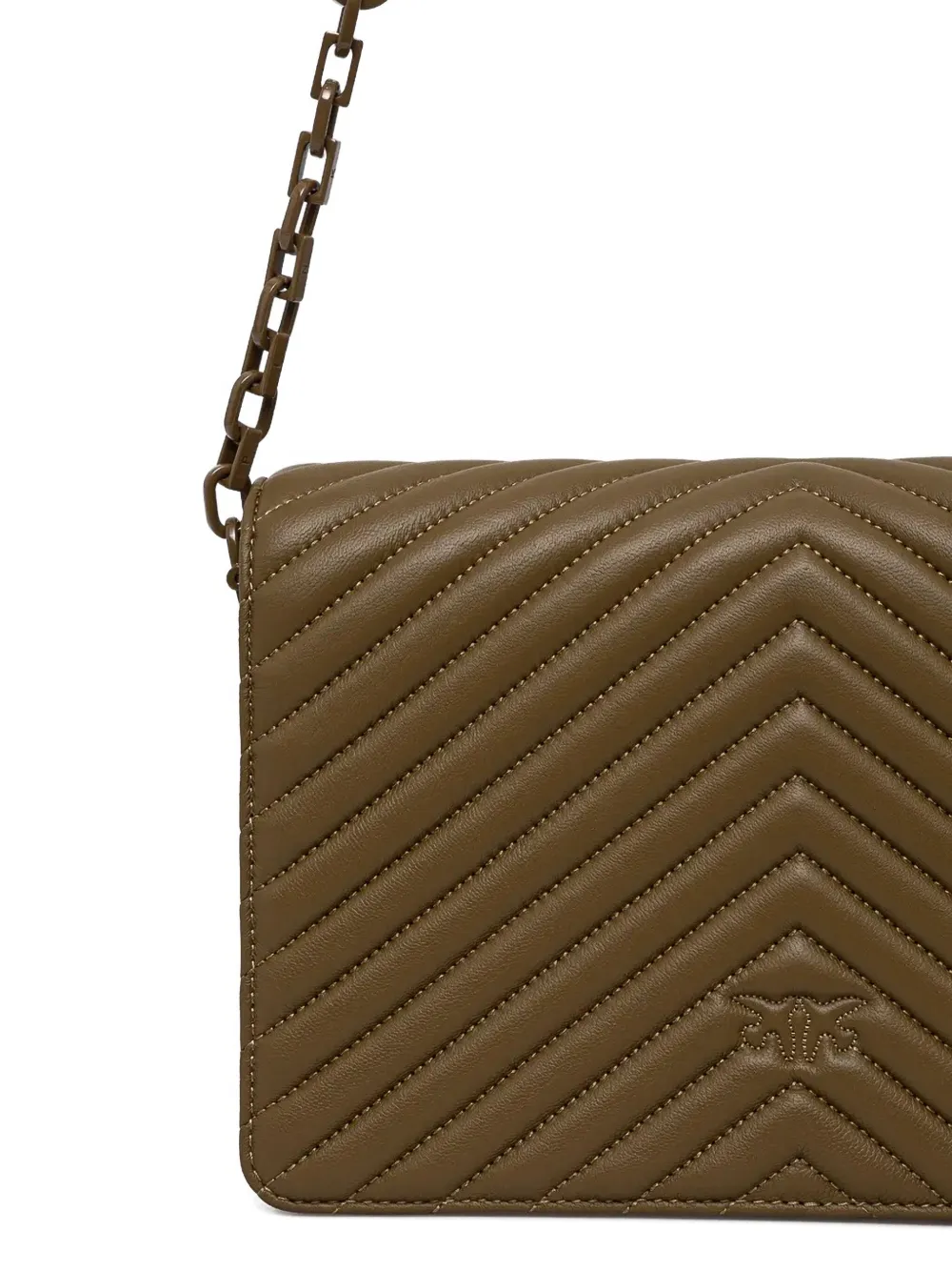 PINKO Love Click crossbodytas Bruin