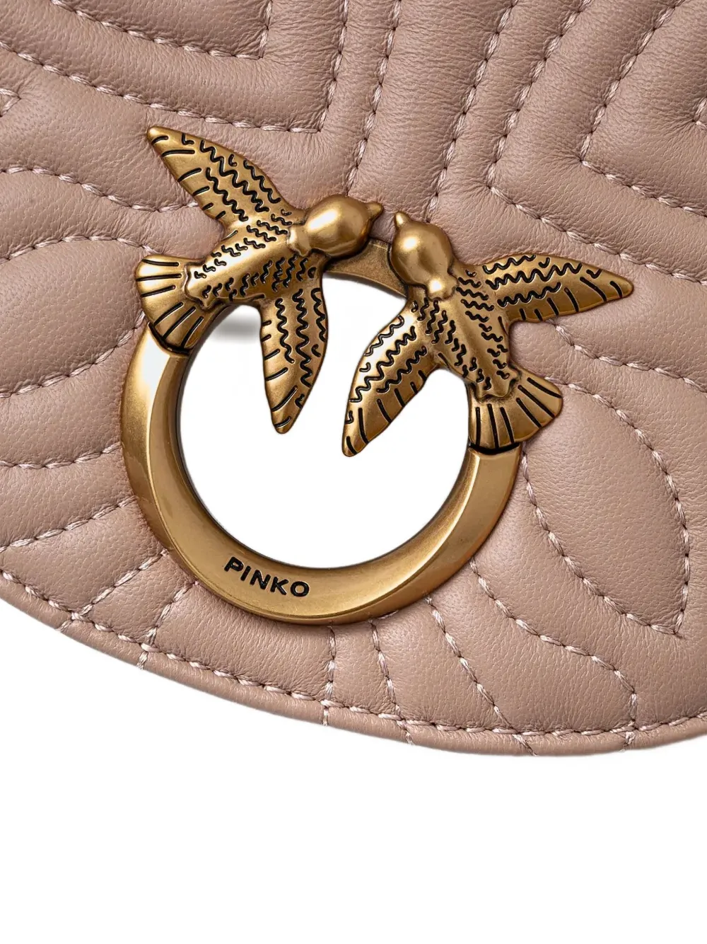 PINKO Love kleine schoudertas Roze