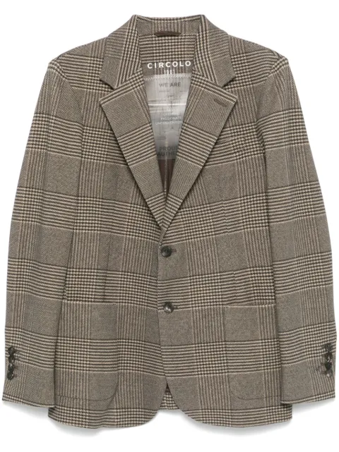 Circolo 1901 Prince-of-Wales-check blazer