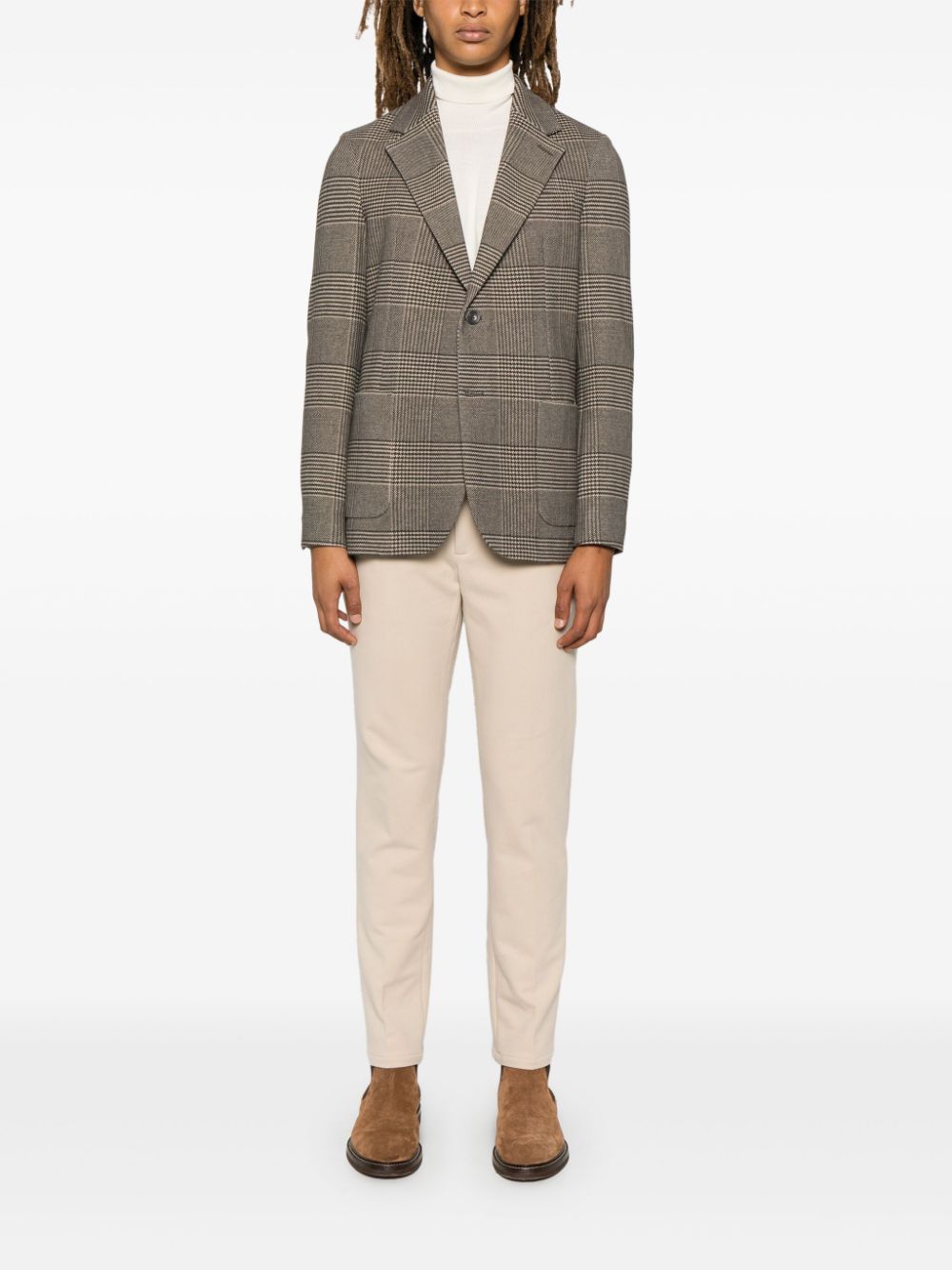 Circolo 1901 Geruite blazer - Bruin