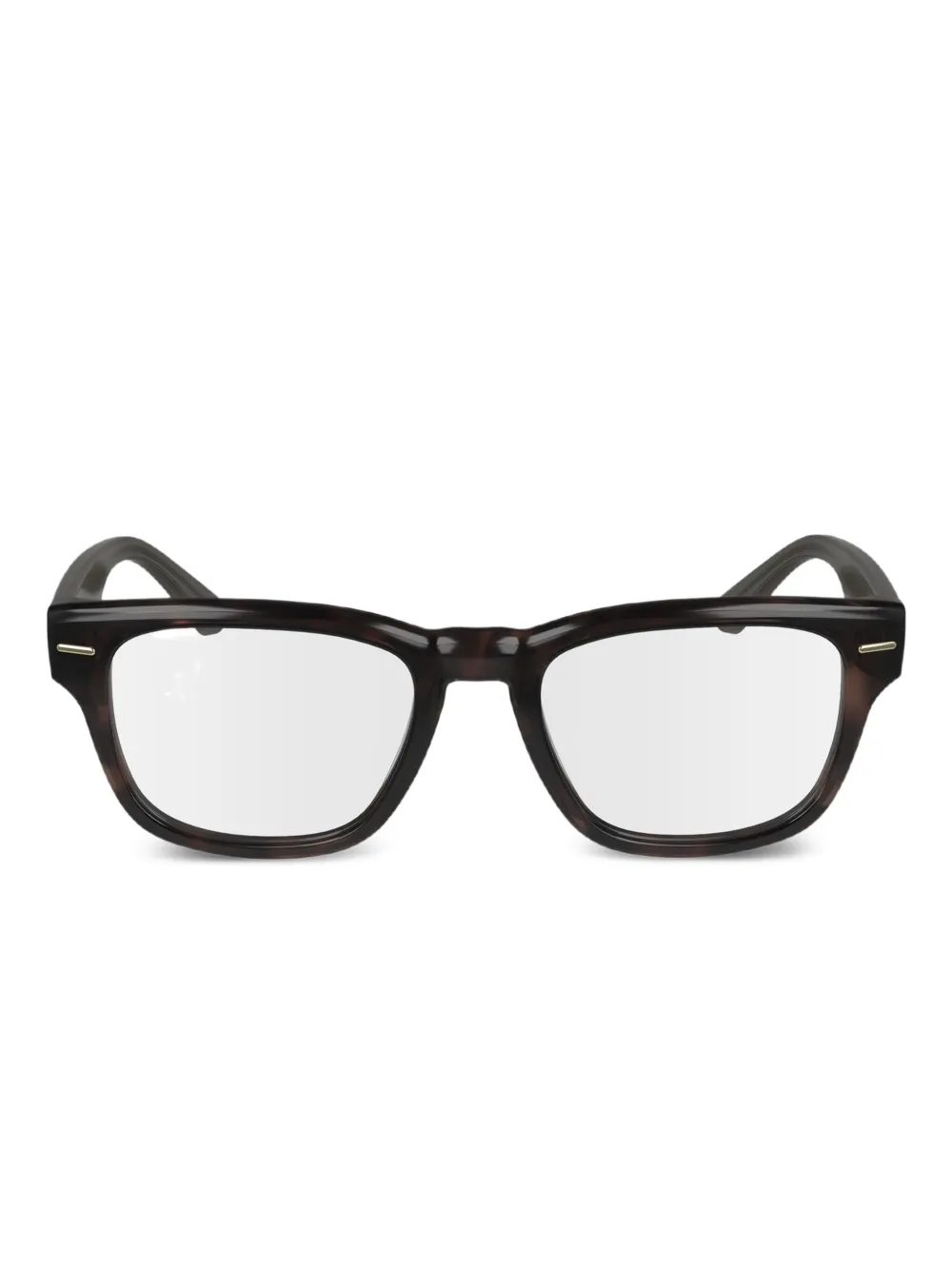Calvin Klein square-frame glasses | Brown | Image 1