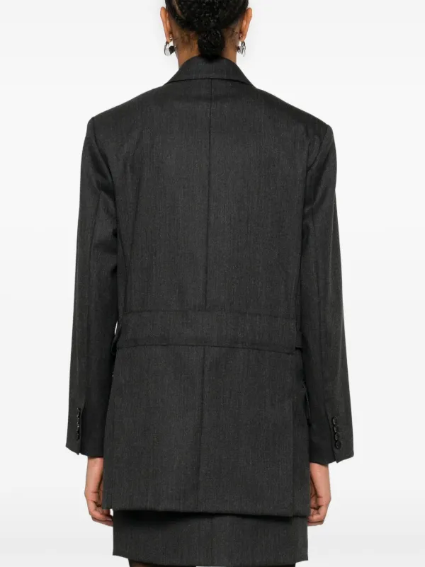 Max Mara Latino Blazer | Grey | FARFETCH