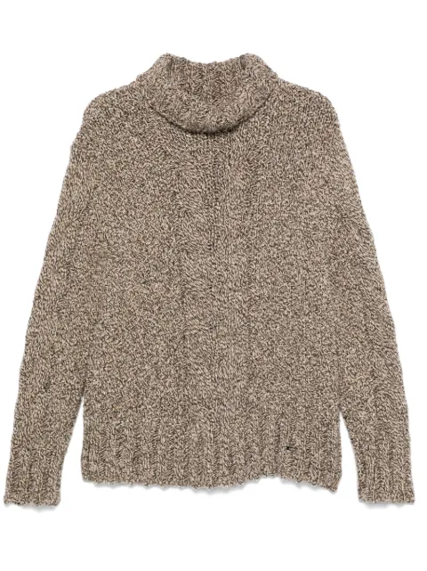 Kiton marl-knit sweater