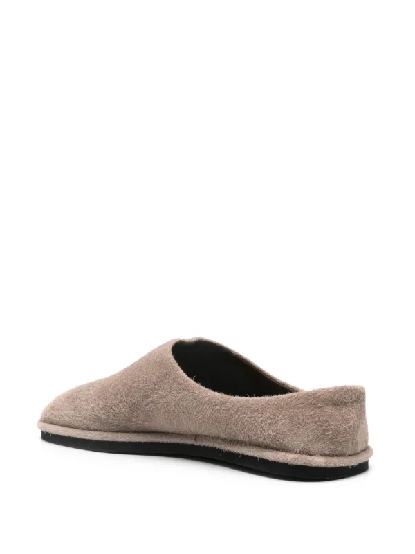 Auralee Suede Sandals | Beige Suede | Canoe Club