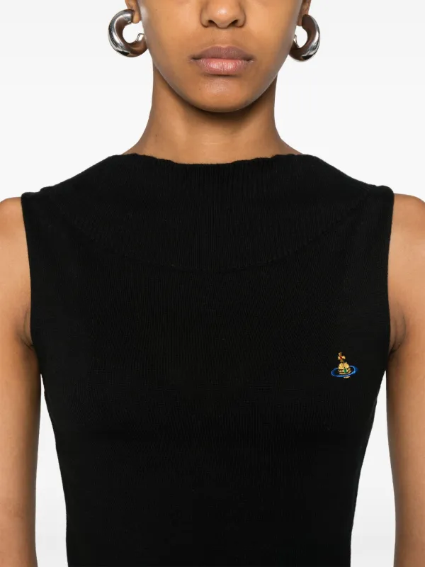 Vivienne Westwood Valentina Tank Top | Black | FARFETCH MY