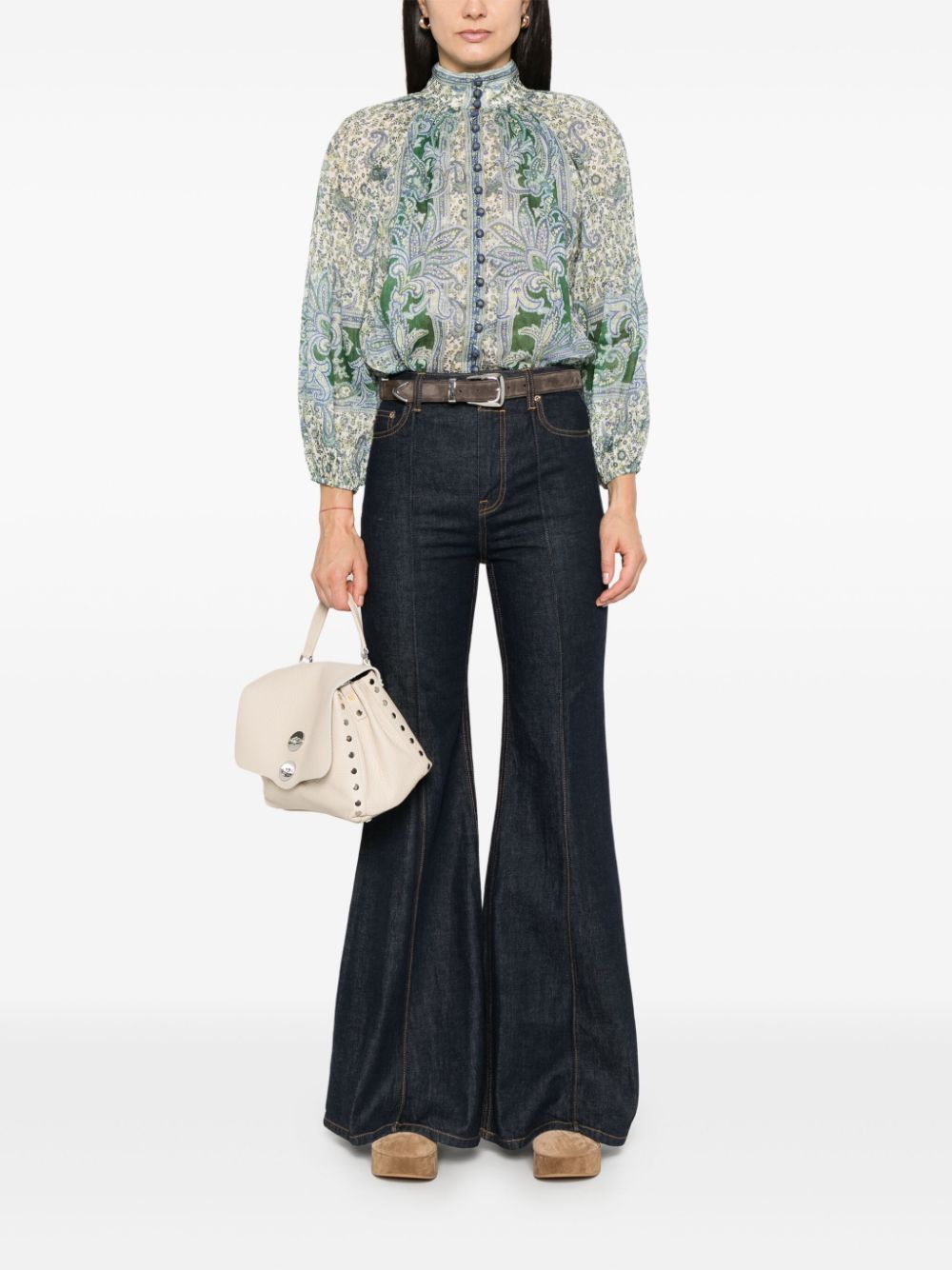 ZIMMERMANN Illustration jeans - Blauw