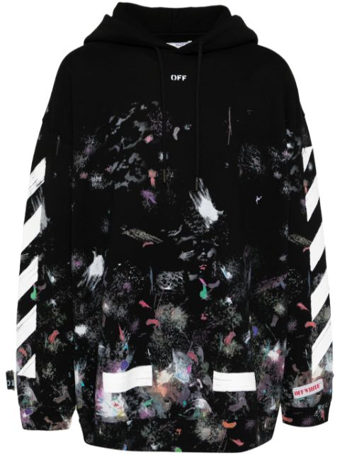 Off-White graphic-printed hoodie Men