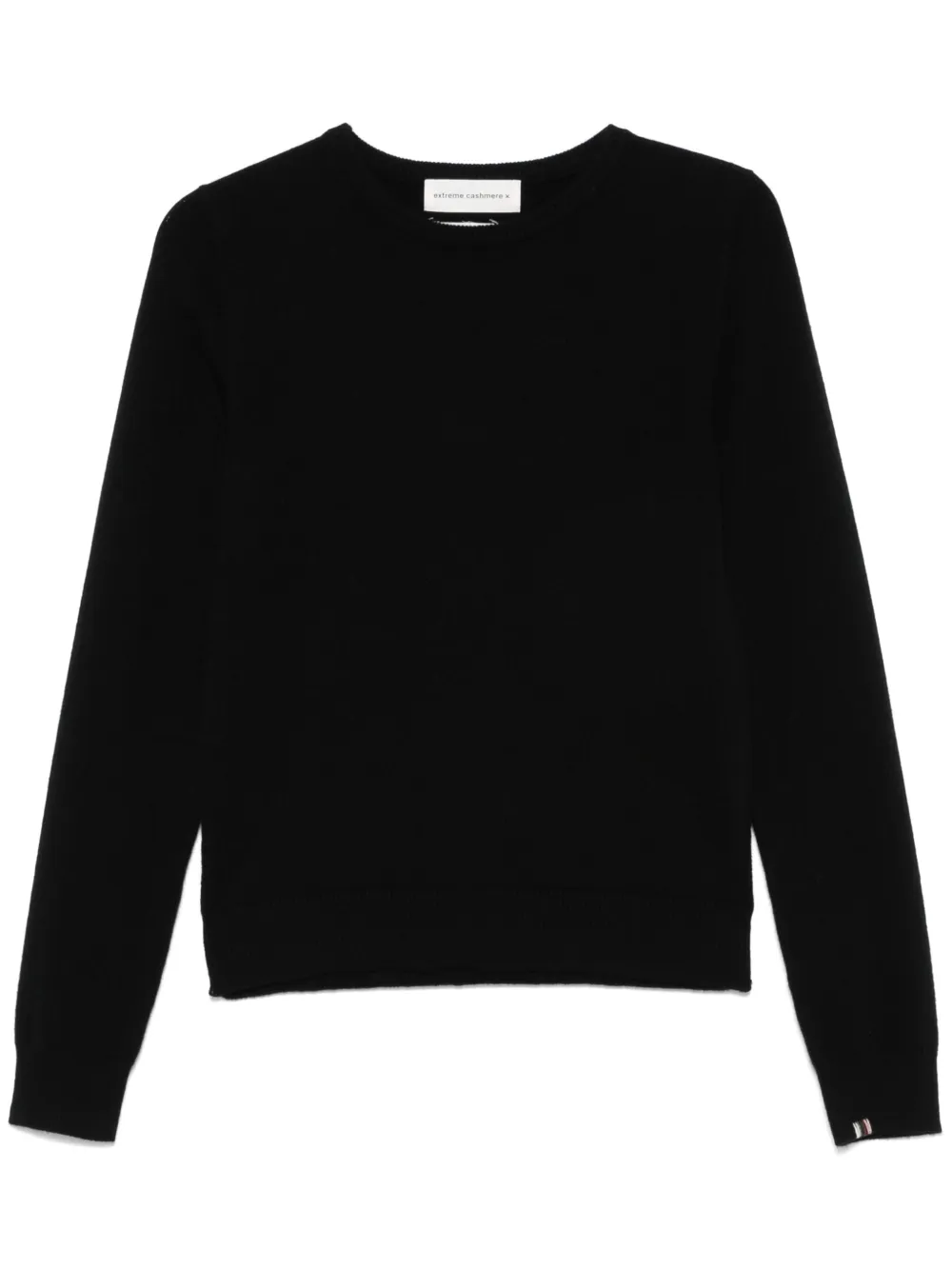 Extreme cashmere Body trui Zwart