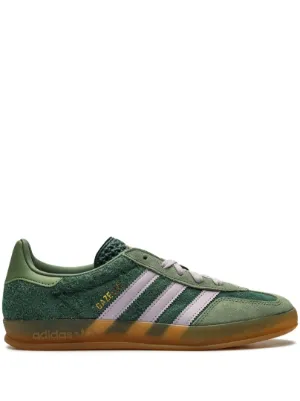 adidas gazelle silver green womens Sneakers adidas Gazelle Indoor Green main image 0