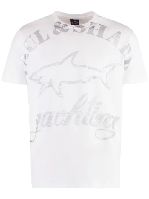 Paul & Shark logo cotton t-shirt
