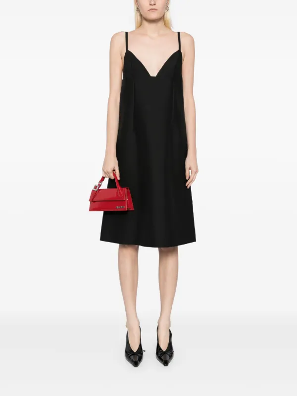 【送料&関税込】Jacquemus La Robe Camison Jacquemus La Robe Camison Dress | Black | FARFETCH JO
