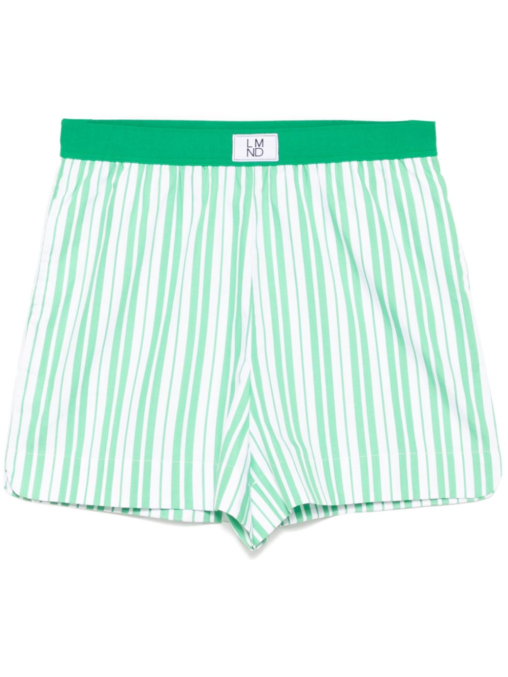 Shop Lmnd Chiara Boxer Shorts In Green