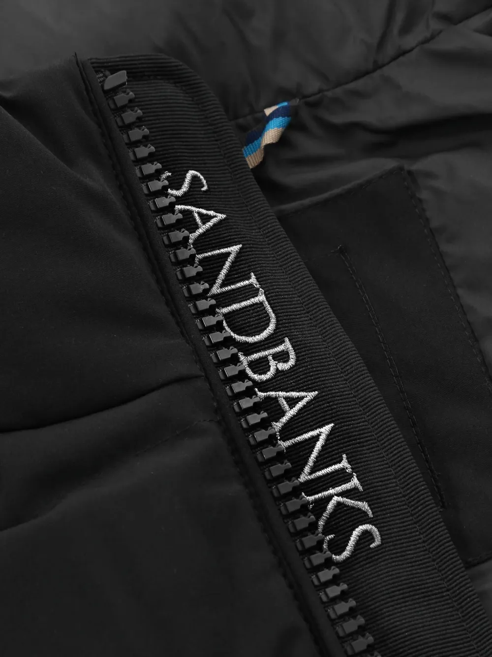 SANDBANKS Bodywarmer met klepzak Zwart