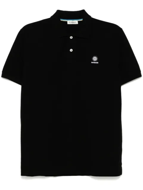 SANDBANKS playera tipo polo con distintivo del logo