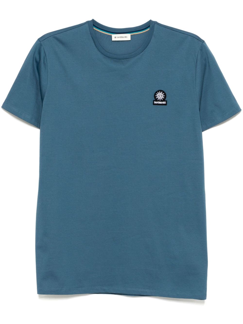 SANDBANKS logo-badge T-shirt - Blue