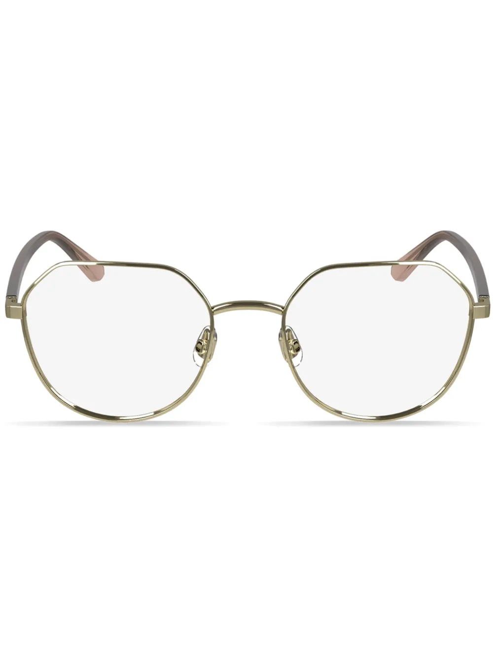 Calvin Klein lentes con armazón octogonal | dorado | Image 1