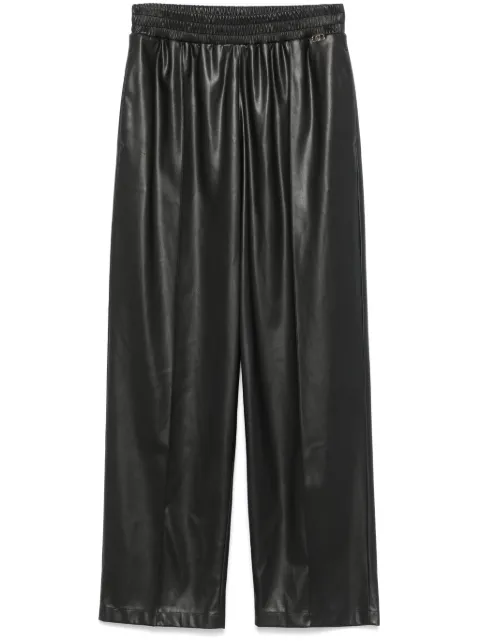 LIU JO faux-leather trousers