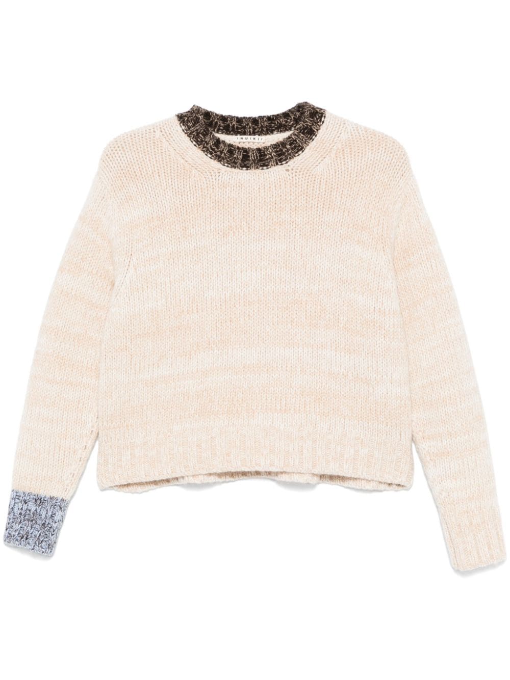 Inuikii mélange-effect sweater - Neutrals