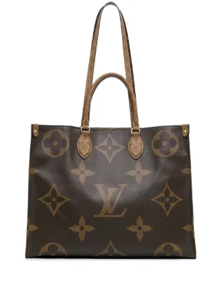 Louis Vuitton Pre Owned 2020 Monogram Giant Onthego GM FARFETCH KZ