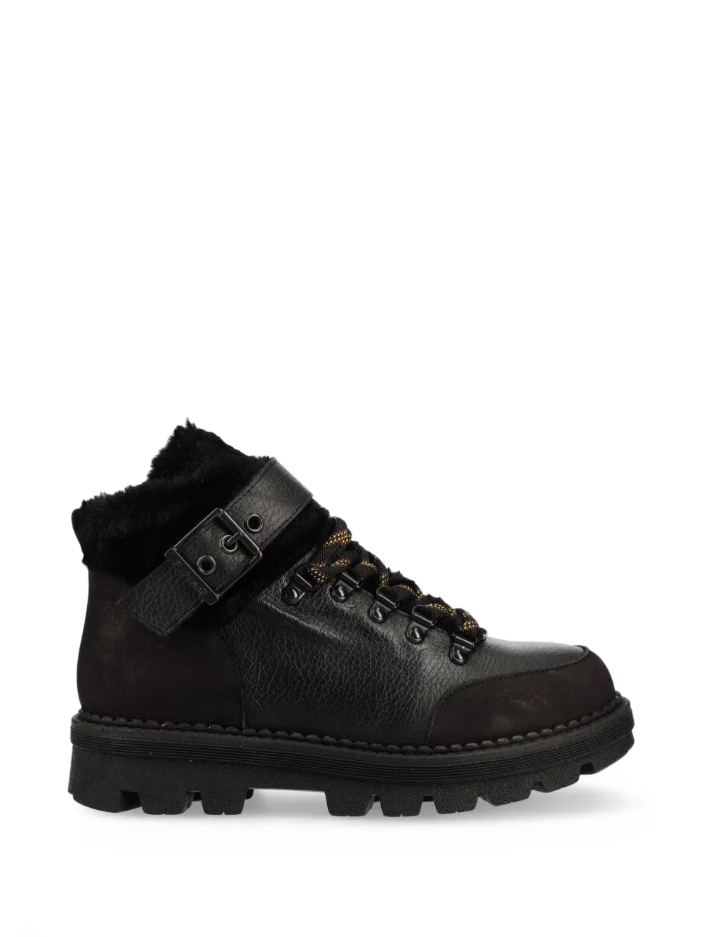 PINKO Ortica leren enkellaarzen Zwart