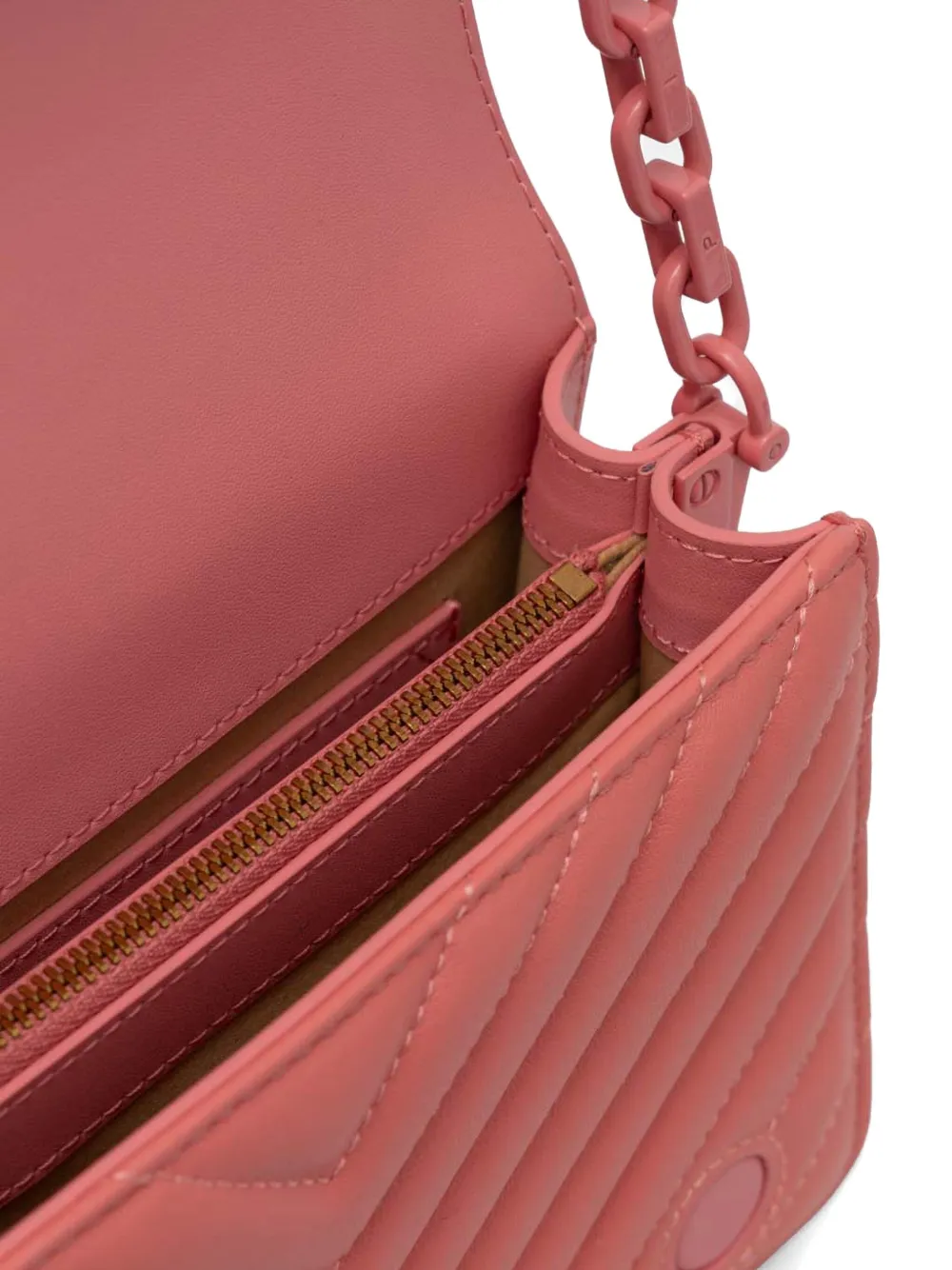 PINKO Love Click kleine crossbodytas Roze