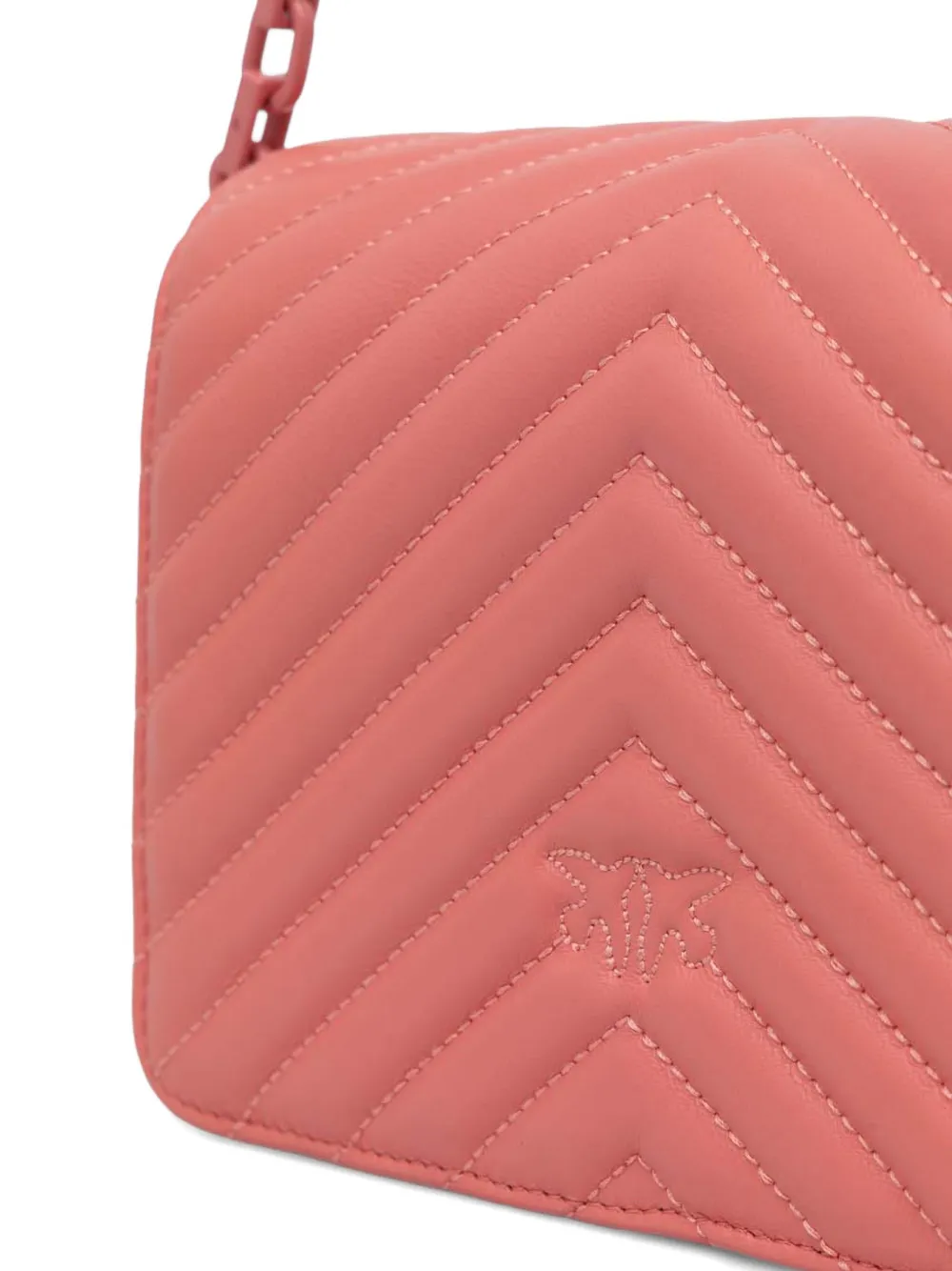 PINKO Love Click kleine crossbodytas Roze