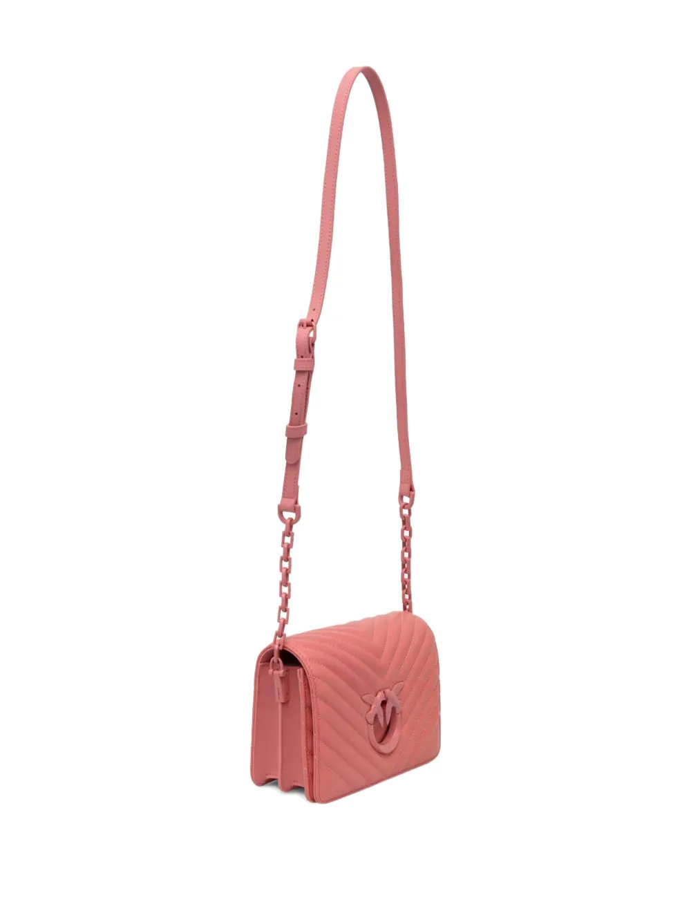 PINKO Love Click kleine crossbodytas Roze