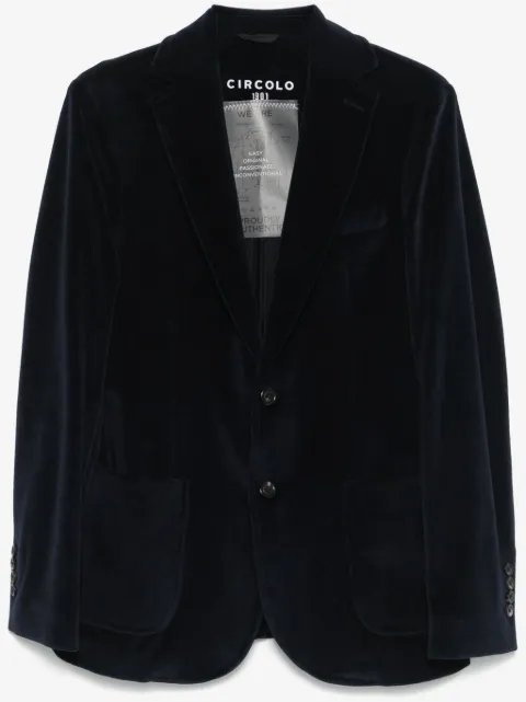 Circolo 1901 velour blazer
