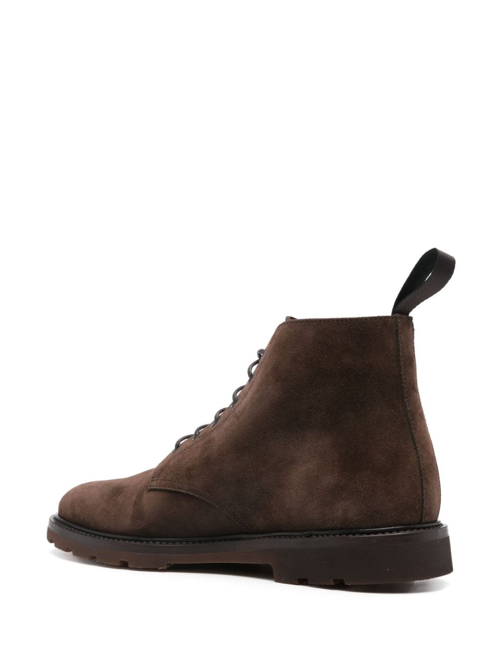 Shop Henderson Baracco Leather Ankle Boots In Brown