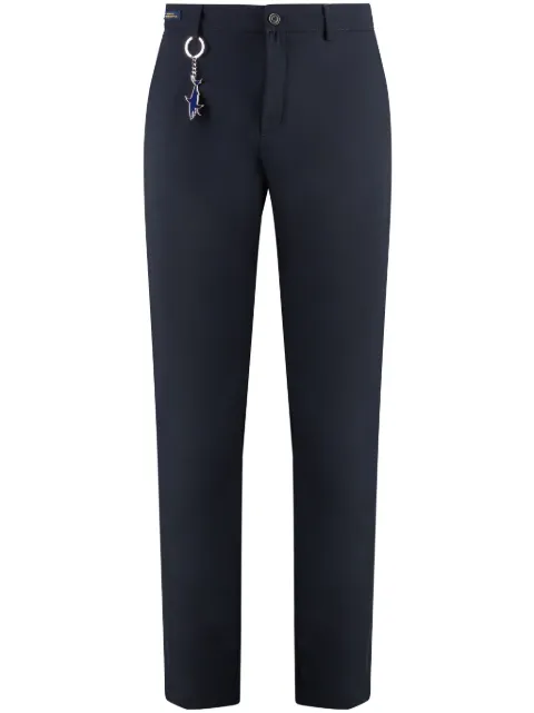 Paul & Shark logo-charm trousers