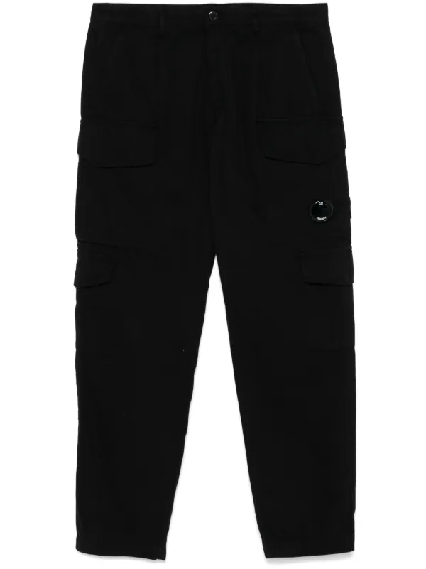 C.P. Company レンズディテール カーゴパンツ | ブラック | FARFETCH JP