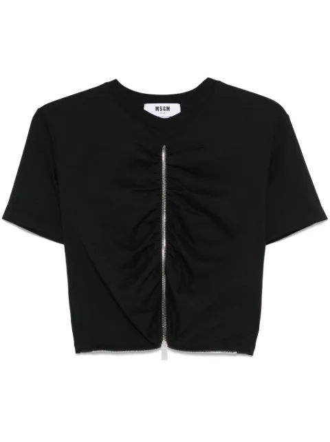 MSGM playera con cierre
