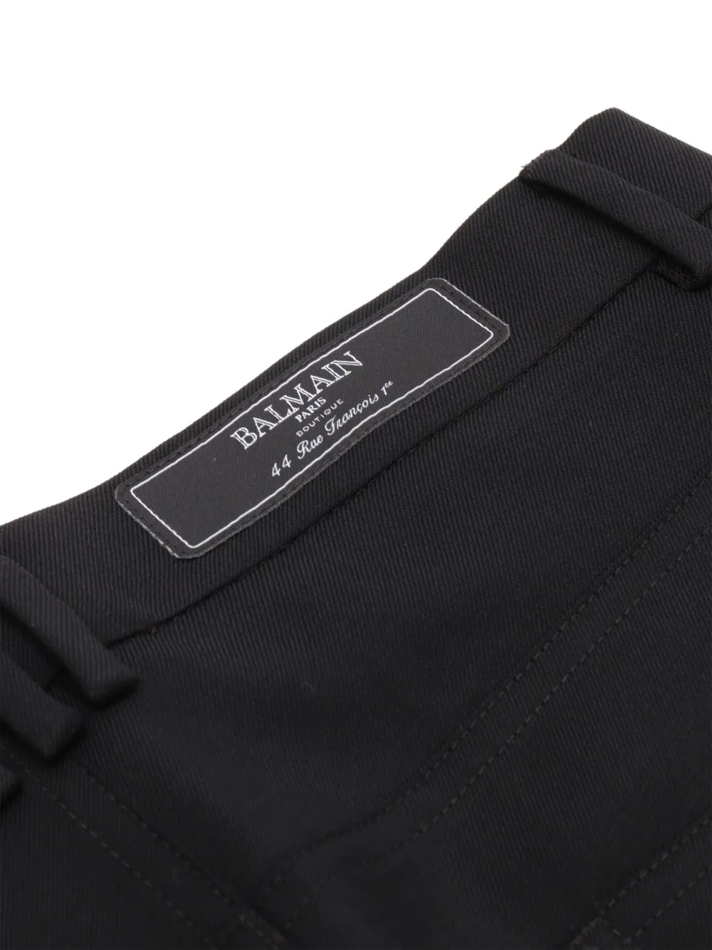 Balmain Kids Broek met logopatch Zwart
